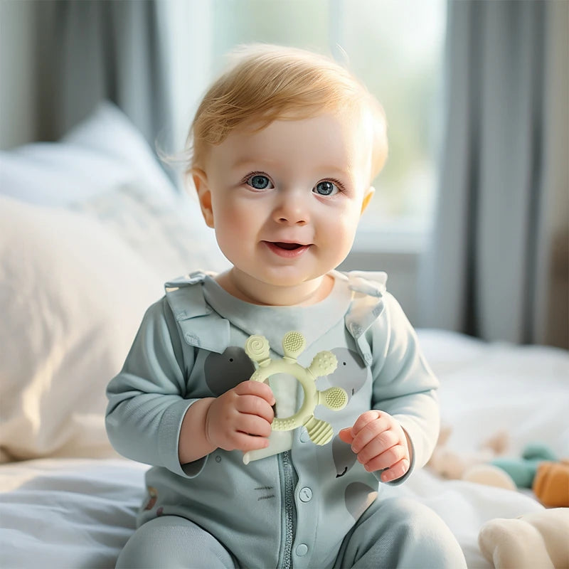 Soothing Silicone Teether Ring